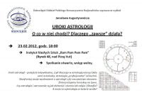 O astrologii. O co w niej chodzi? Dlaczego „zawsze” działa?