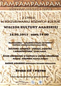 Wrocław: zapraszamy na Wieczór Kultury Arabskiej